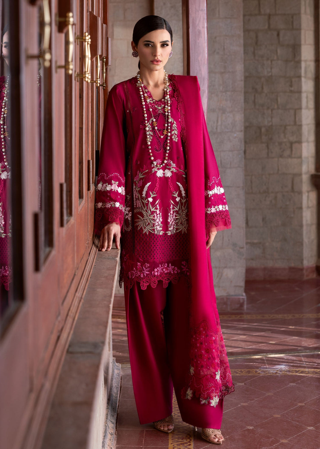 Saira Shakira | Bloom Lawn 25 | FAYE 7-B by Saira Shakira - Designer Dress - Type: Ladies Clothes - Available at Libayah - 100% Original