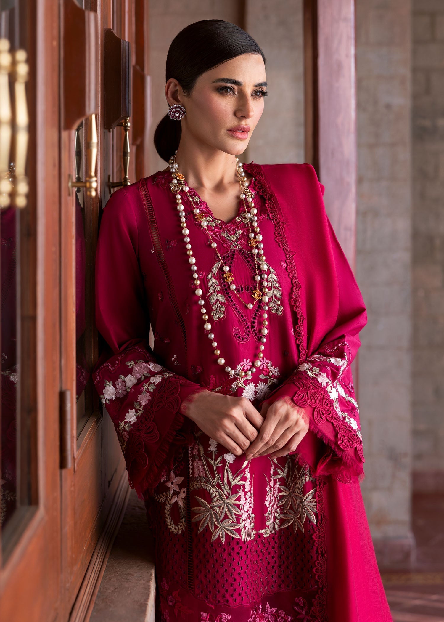 Saira Shakira | Bloom Lawn 25 | FAYE 7-B by Saira Shakira - Designer Dress - Type: Ladies Clothes - Available at Libayah - 100% Original