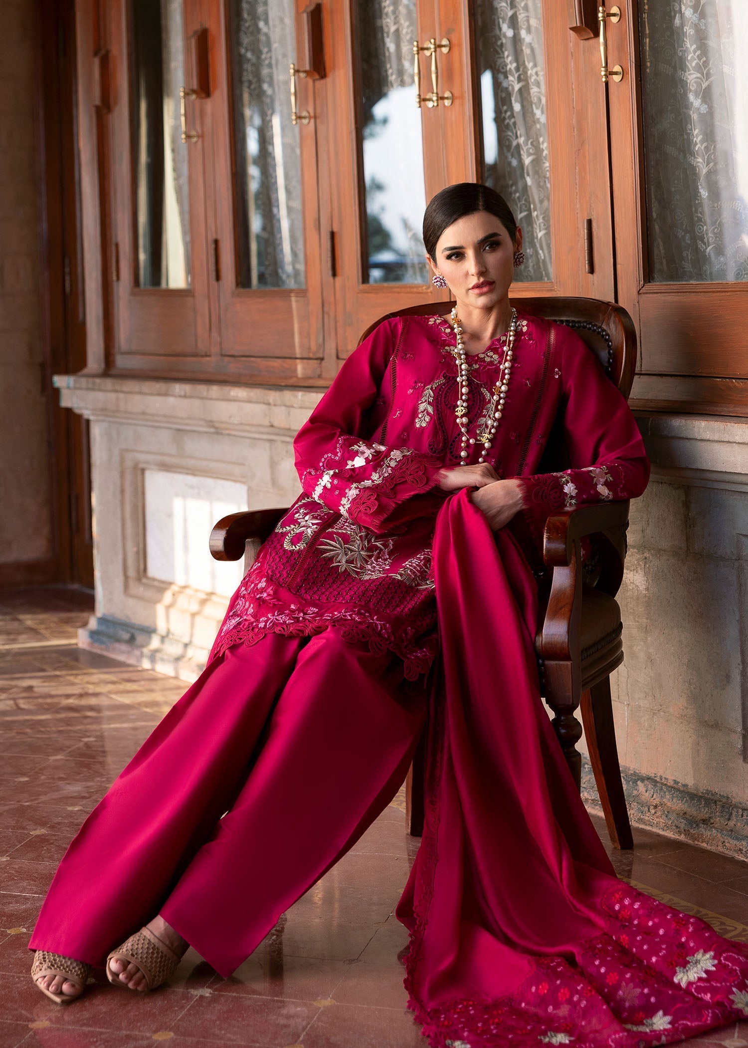 Saira Shakira | Bloom Lawn 25 | FAYE 7-B by Saira Shakira - Designer Dress - Type: Ladies Clothes - Available at Libayah - 100% Original