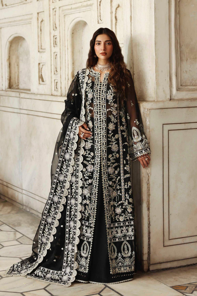 Siyahgul – authentic Pakistani formal dress from the Akbar Aslam Rang Mahal Formals collection for women in the UK