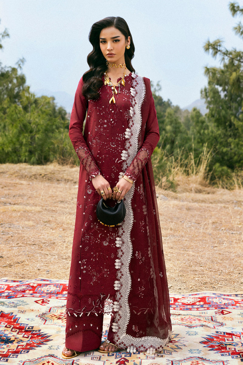 Qalamkar | Qlinekari Lawn | DC-06 Aila by Qalamkar - Designer Dress - Type: Ladies Clothes - Available at Libayah - 100% Original