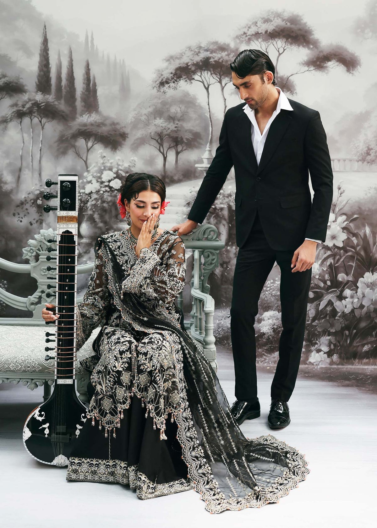 Kanwal Malik | Maahi Festive Formals 25 | Huriya by Kanwal Malik - Designer Dress  - Type : Ladies Clothes - Available at Libayah - 100% Original 