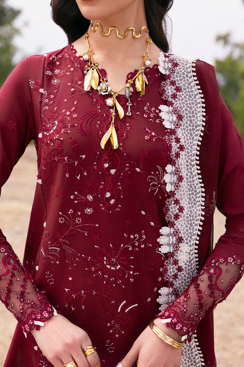 Qalamkar | Qlinekari Lawn | DC-06 Aila by Qalamkar - Designer Dress - Type: Ladies Clothes - Available at Libayah - 100% Original