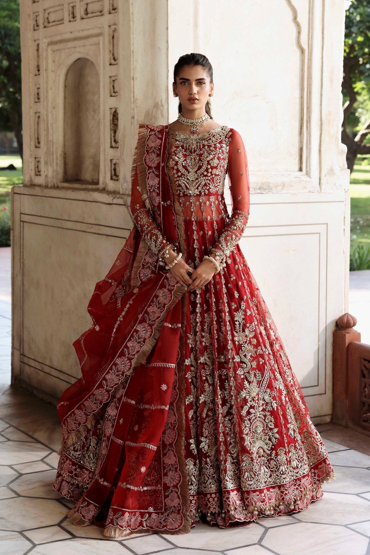 Sarmast – authentic Pakistani formal dress from the Akbar Aslam Rang Mahal Formals collection for women in the UK