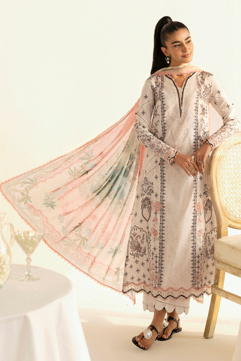 Qalamkar | Q Prints 2025 | PQ-09 LYRA by Qalamkar - Designer Dress - Type: Ladies Clothes - Available at Libayah - 100% Original