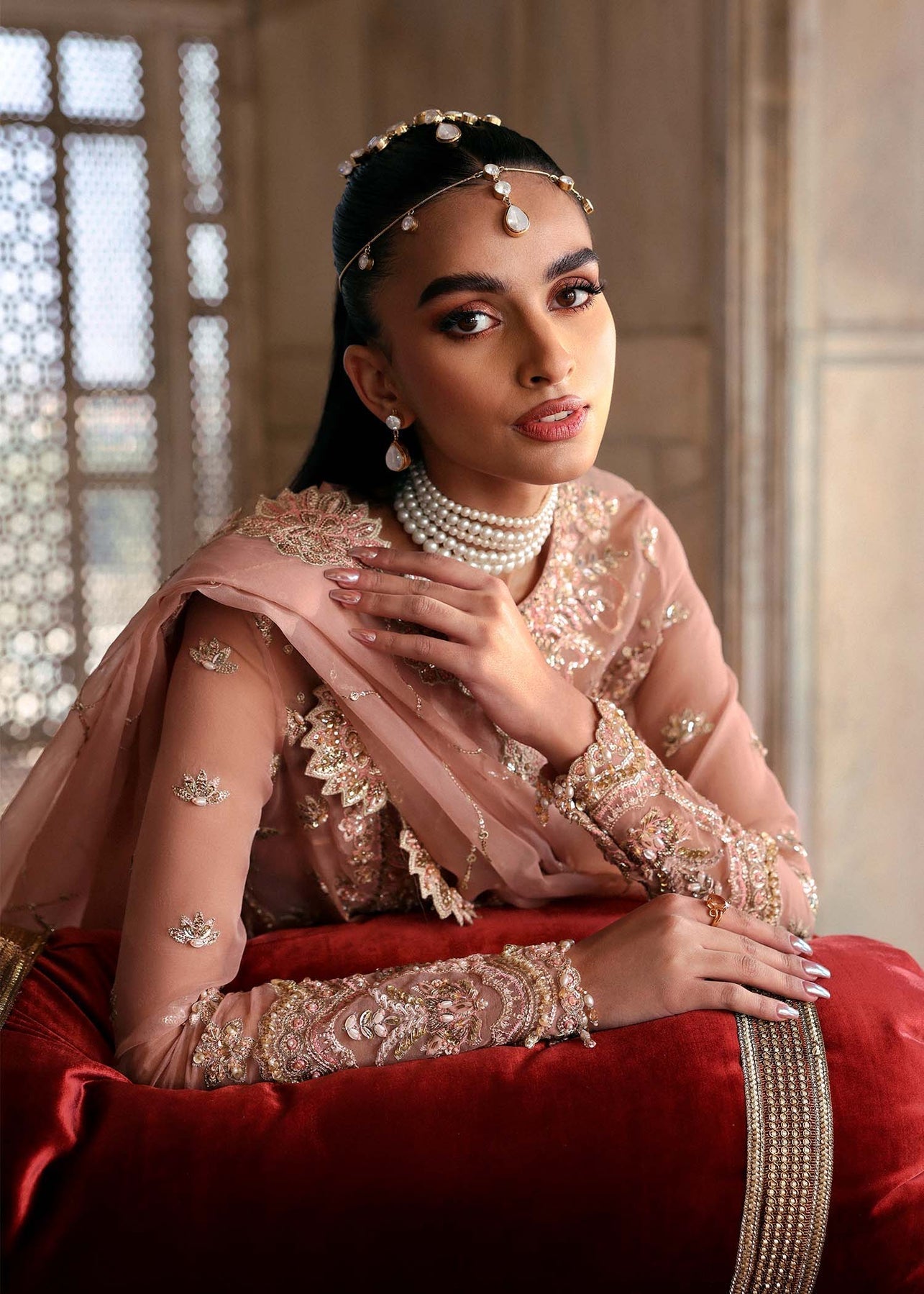 Akbar Aslam | Rajkumari Bridals | Nazneen by Akbar Aslam - Designer Dress - Type: Ladies Clothes - Available at Libayah - 100% Original