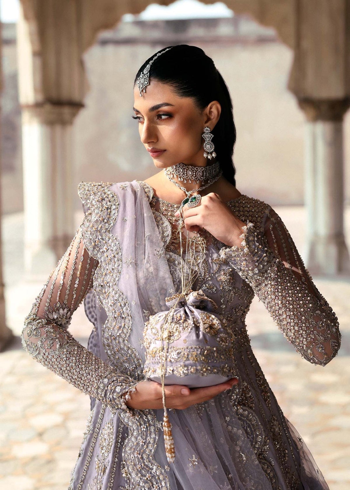 Akbar Aslam | Rajkumari Bridals | Raniyat by Akbar Aslam - Designer Dress - Type: Ladies Clothes - Available at Libayah - 100% Original