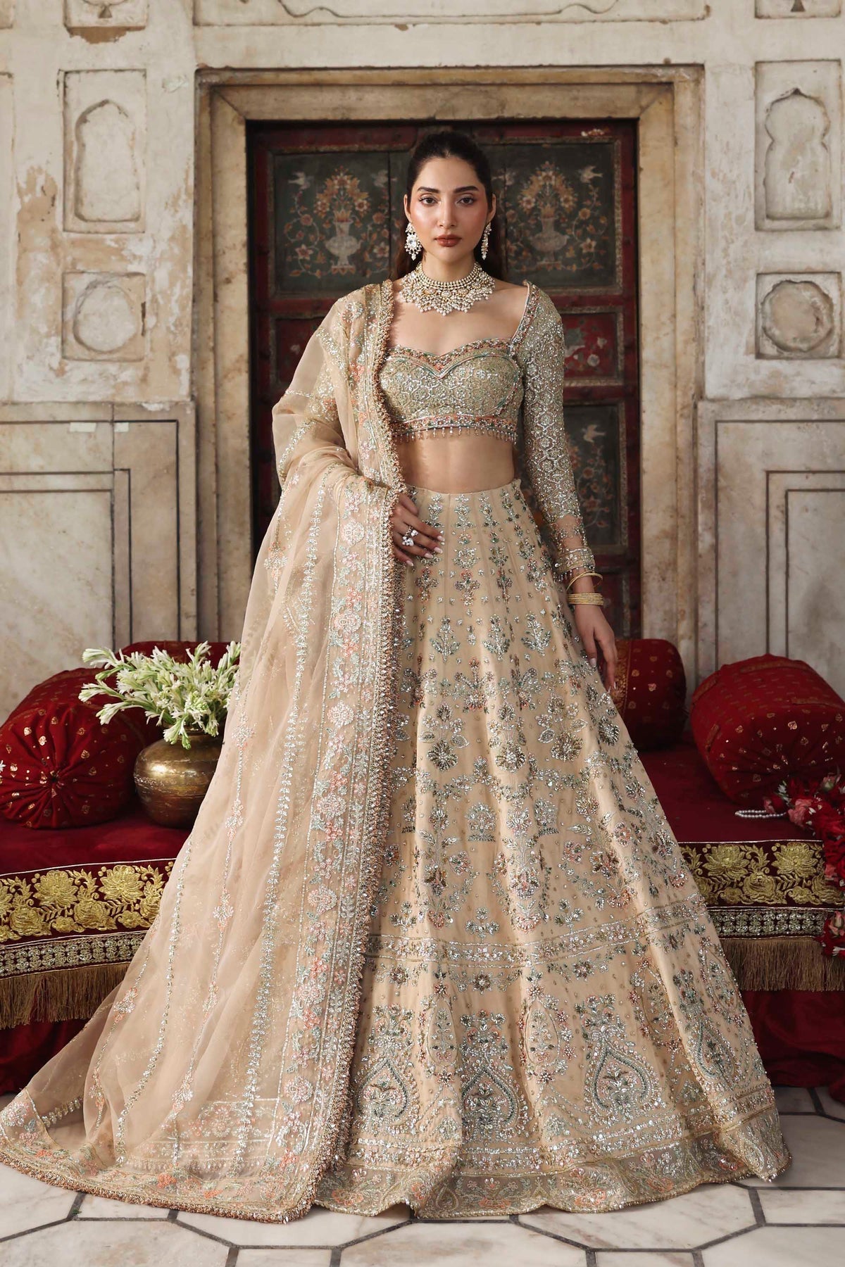 Nuraan – authentic Pakistani formal dress from the Akbar Aslam Rang Mahal Formals collection for women in the UK