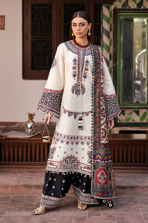 Jazmin | Shahkaar Luxury Eid Lawn SS26 | SL26-D02 - Designer Dress - Type : Ladies Clothes - Available at Libayah - 100% Original