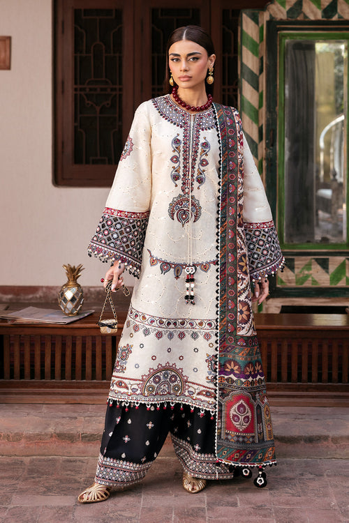 Jazmin | Shahkaar Luxury Eid Lawn SS26 | SL26-D02 - Designer Dress - Type : Ladies Clothes - Available at Libayah - 100% Original