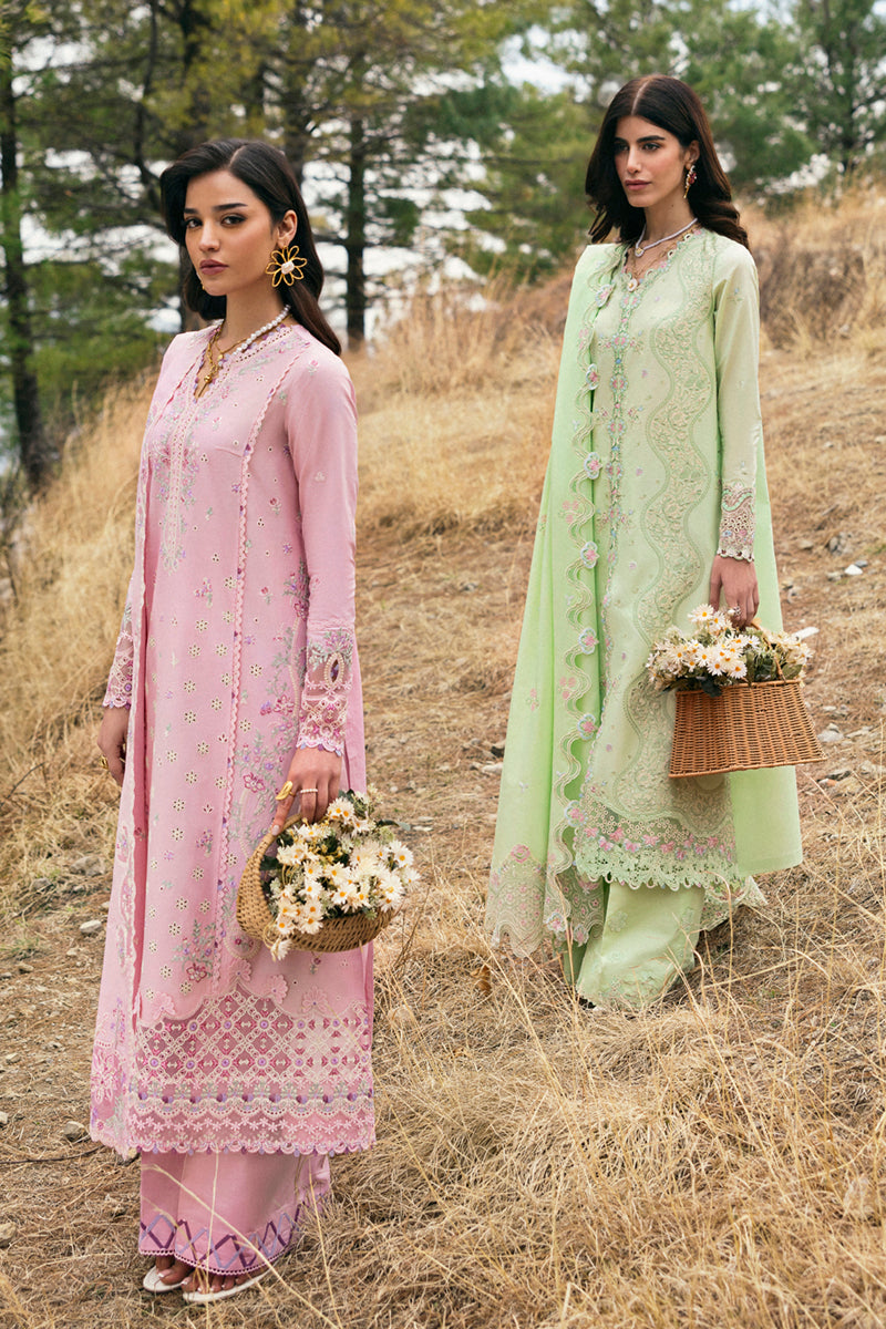 Qalamkar | Qlinekari Lawn | DC-02 Freja by Qalamkar - Designer Dress - Type: Ladies Clothes - Available at Libayah - 100% Original