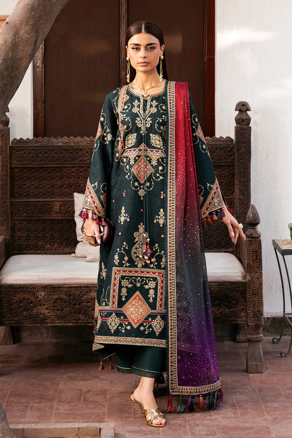 Jazmin | Shahkaar Luxury Eid Lawn SS26 | SL26-D03 - Designer Dress - Type : Ladies Clothes - Available at Libayah - 100% Original