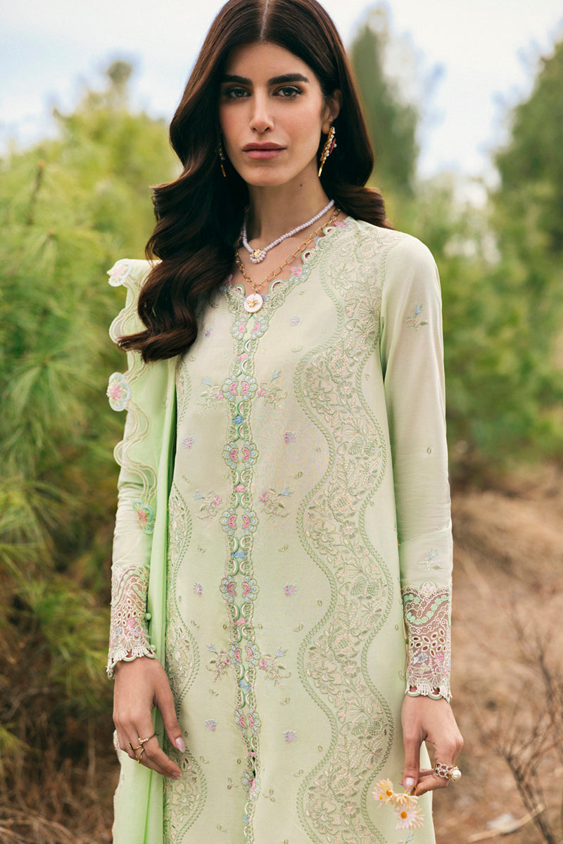 Qalamkar | Qlinekari Lawn | DC-14 Meline by Qalamkar - Designer Dress - Type: Ladies Clothes - Available at Libayah - 100% Original