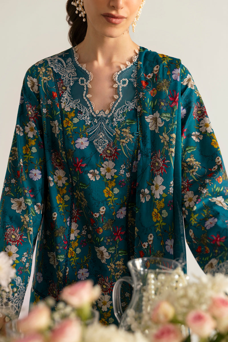 Qalamkar | Q Prints 2025 | PQ-10 FAHA by Qalamkar - Designer Dress - Type: Ladies Clothes - Available at Libayah - 100% Original