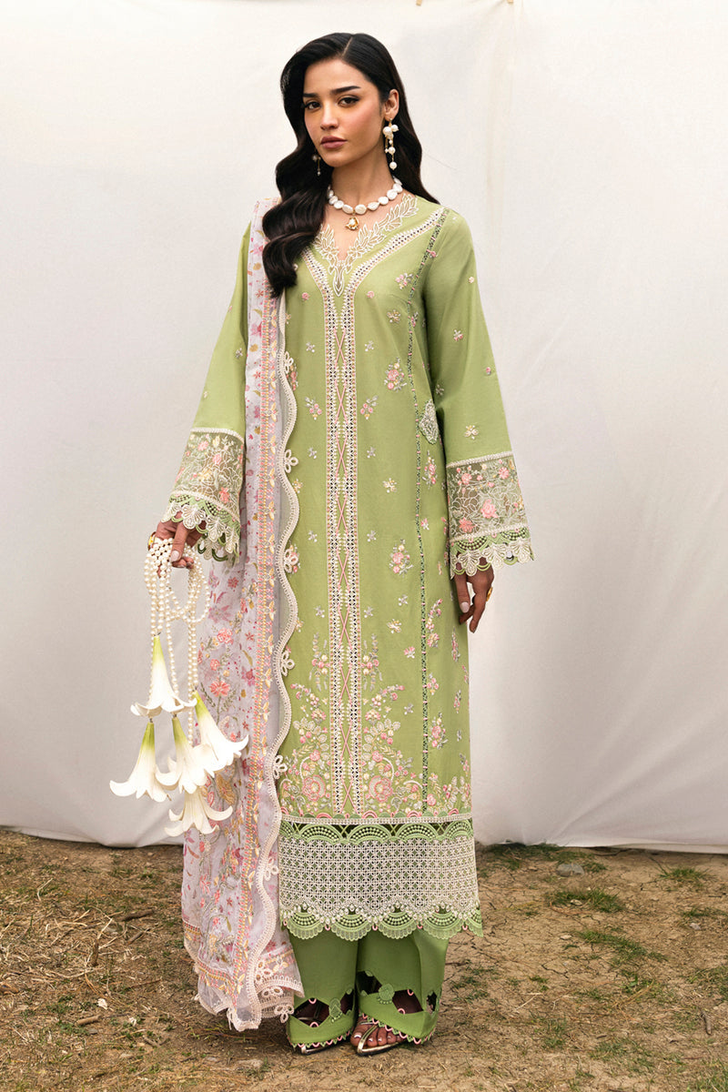 Qalamkar | Qlinekari Lawn | DC-01 Lovisa by Qalamkar - Designer Dress - Type: Ladies Clothes - Available at Libayah - 100% Original