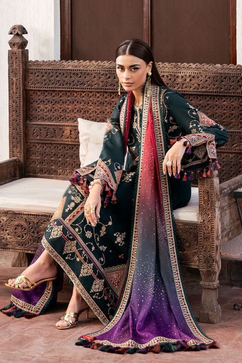 Jazmin | Shahkaar Luxury Eid Lawn SS26 | SL26-D03 - Designer Dress - Type : Ladies Clothes - Available at Libayah - 100% Original