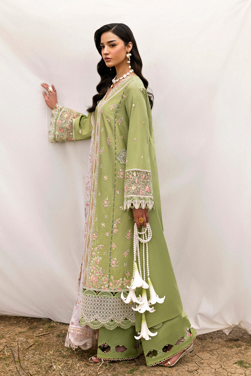 Qalamkar | Qlinekari Lawn | DC-01 Lovisa by Qalamkar - Designer Dress - Type: Ladies Clothes - Available at Libayah - 100% Original