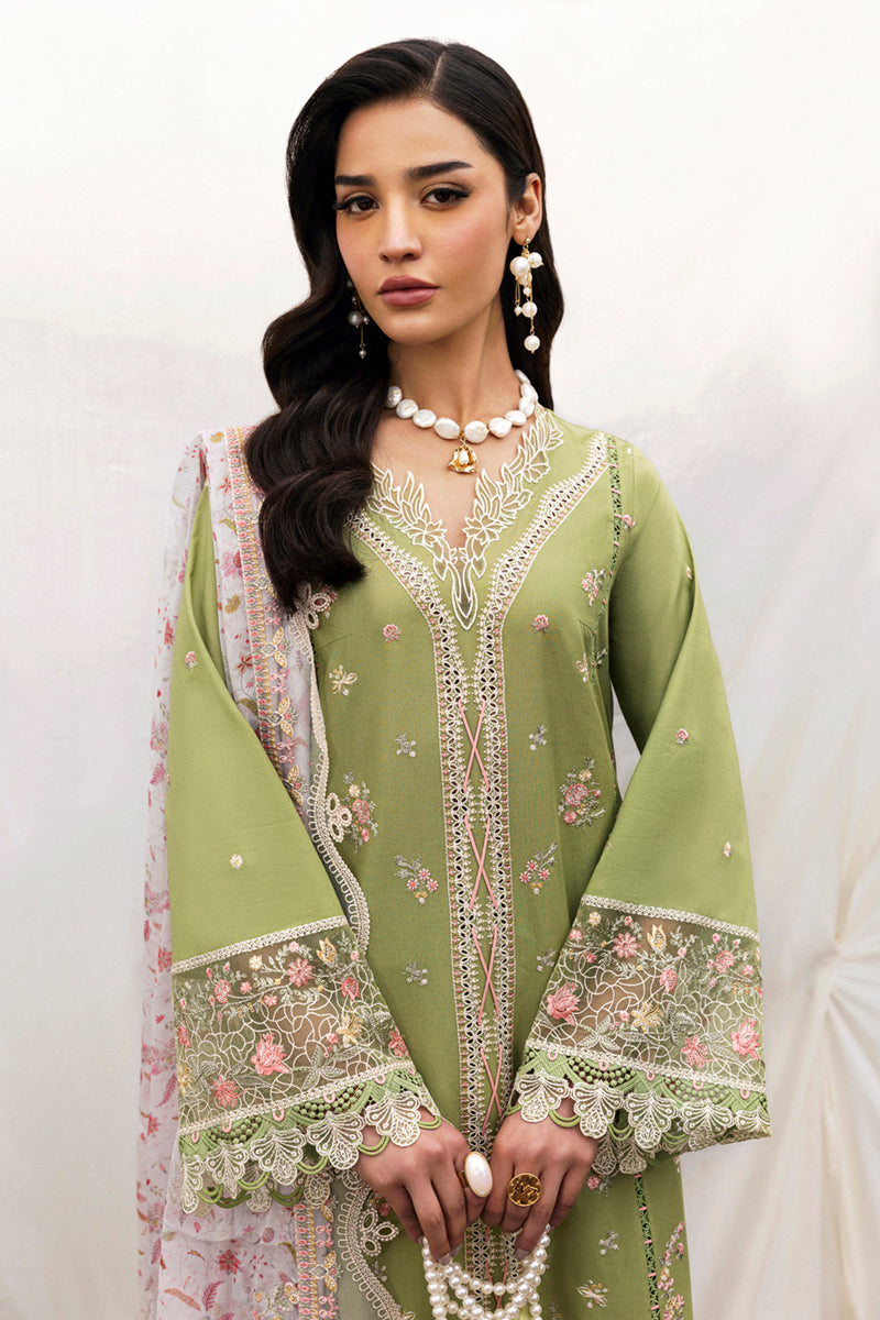 Qalamkar | Qlinekari Lawn | DC-01 Lovisa by Qalamkar - Designer Dress - Type: Ladies Clothes - Available at Libayah - 100% Original
