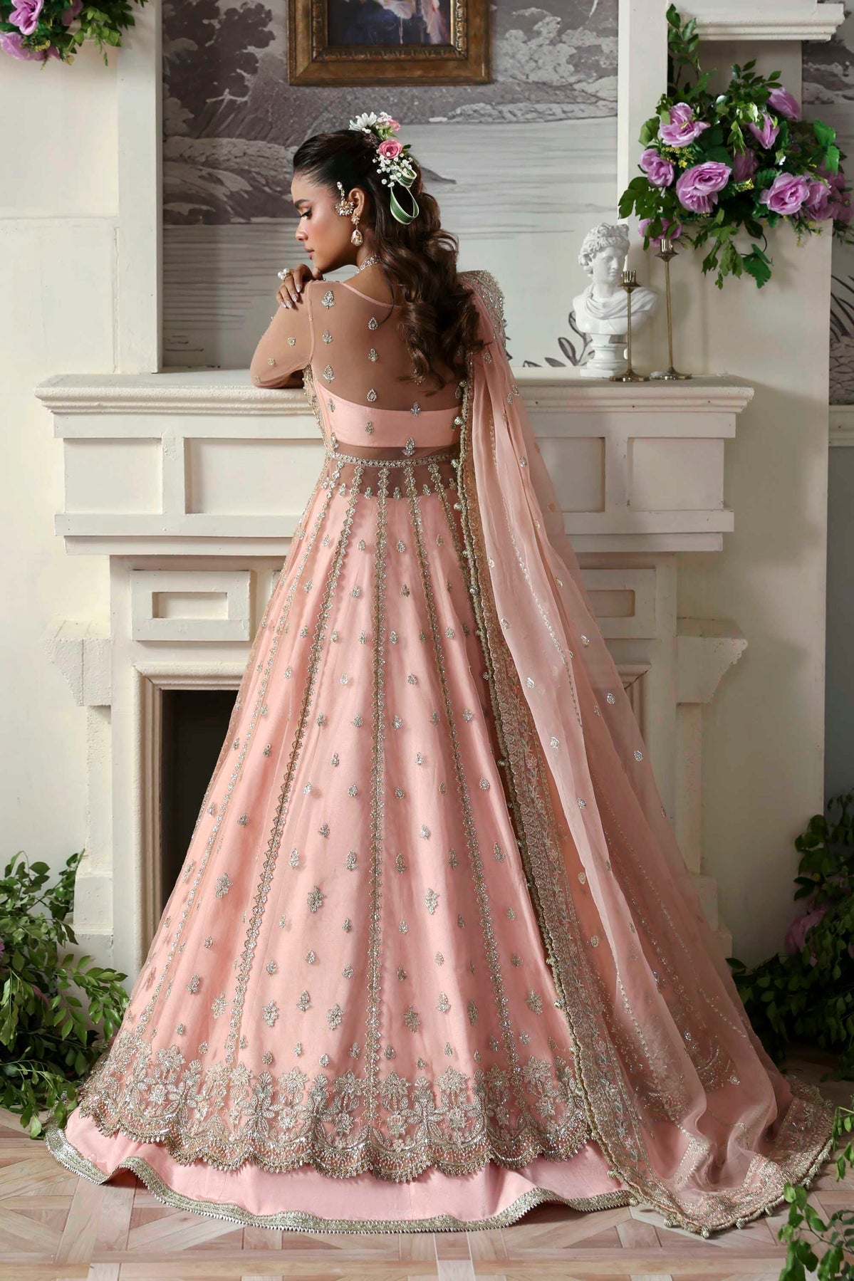 Akbar Aslam | Deewani Wedding Formals | Sanoura by Akbar Aslam - Designer Dress  - Type : Ladies Clothes - Available at Libayah - 100% Original 