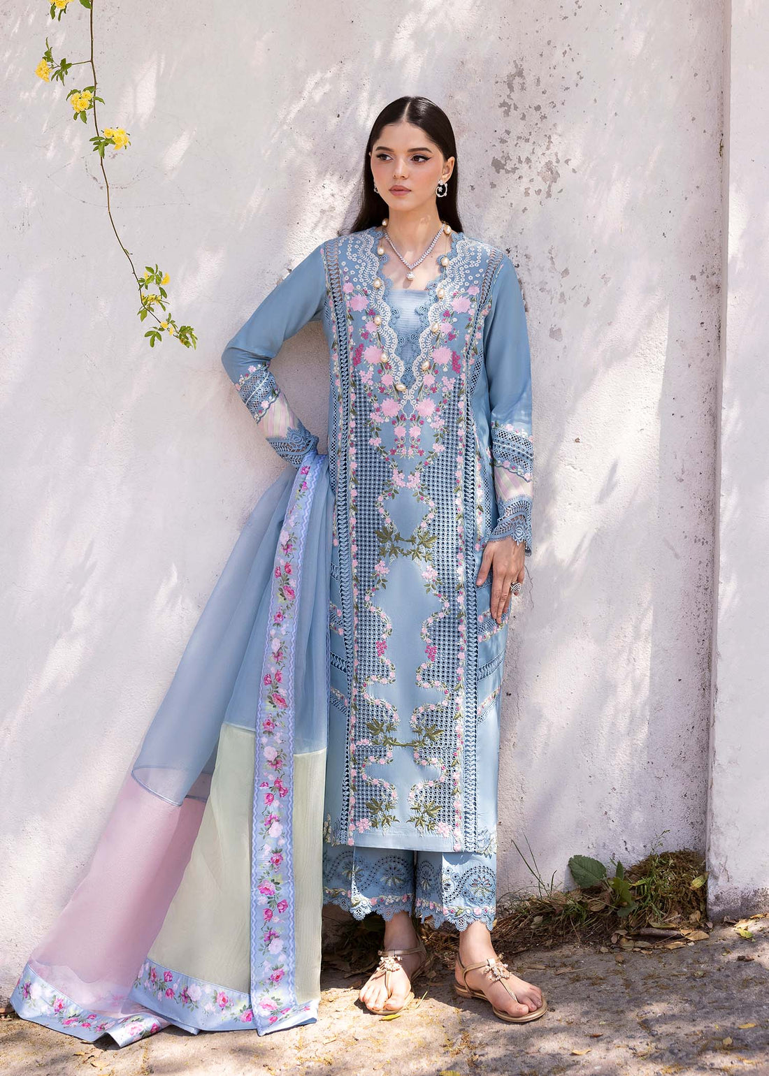 Saira Shakira | Bloom Lawn 25 | ZERENE 1-B by Saira Shakira - Designer Dress - Type: Ladies Clothes - Available at Libayah - 100% Original