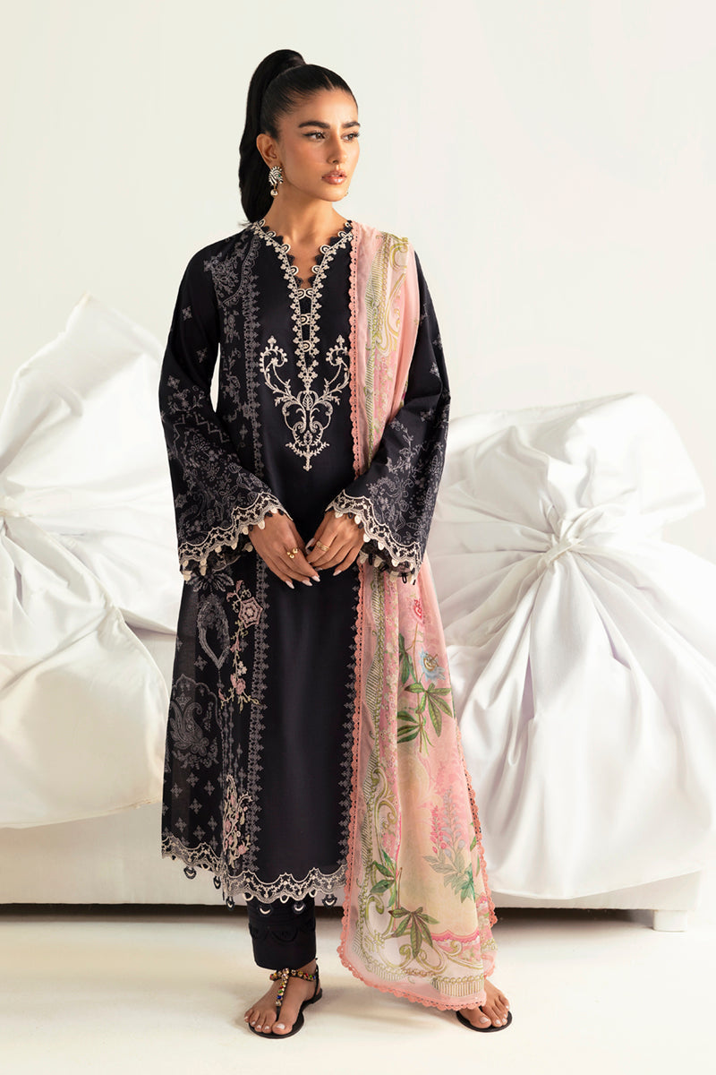 Qalamkar | Q Prints 2025 | PQ-09 NORA by Qalamkar - Designer Dress - Type: Ladies Clothes - Available at Libayah - 100% Original