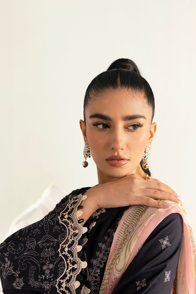 Qalamkar | Q Prints 2025 | PQ-09 NORA by Qalamkar - Designer Dress - Type: Ladies Clothes - Available at Libayah - 100% Original