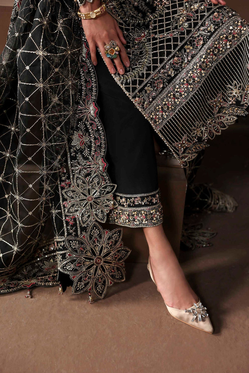 Akbar Aslam | Luxury Formals |Noir - Designer Dress - Type : Ladies Clothes - Available at Libayah - 100% Original