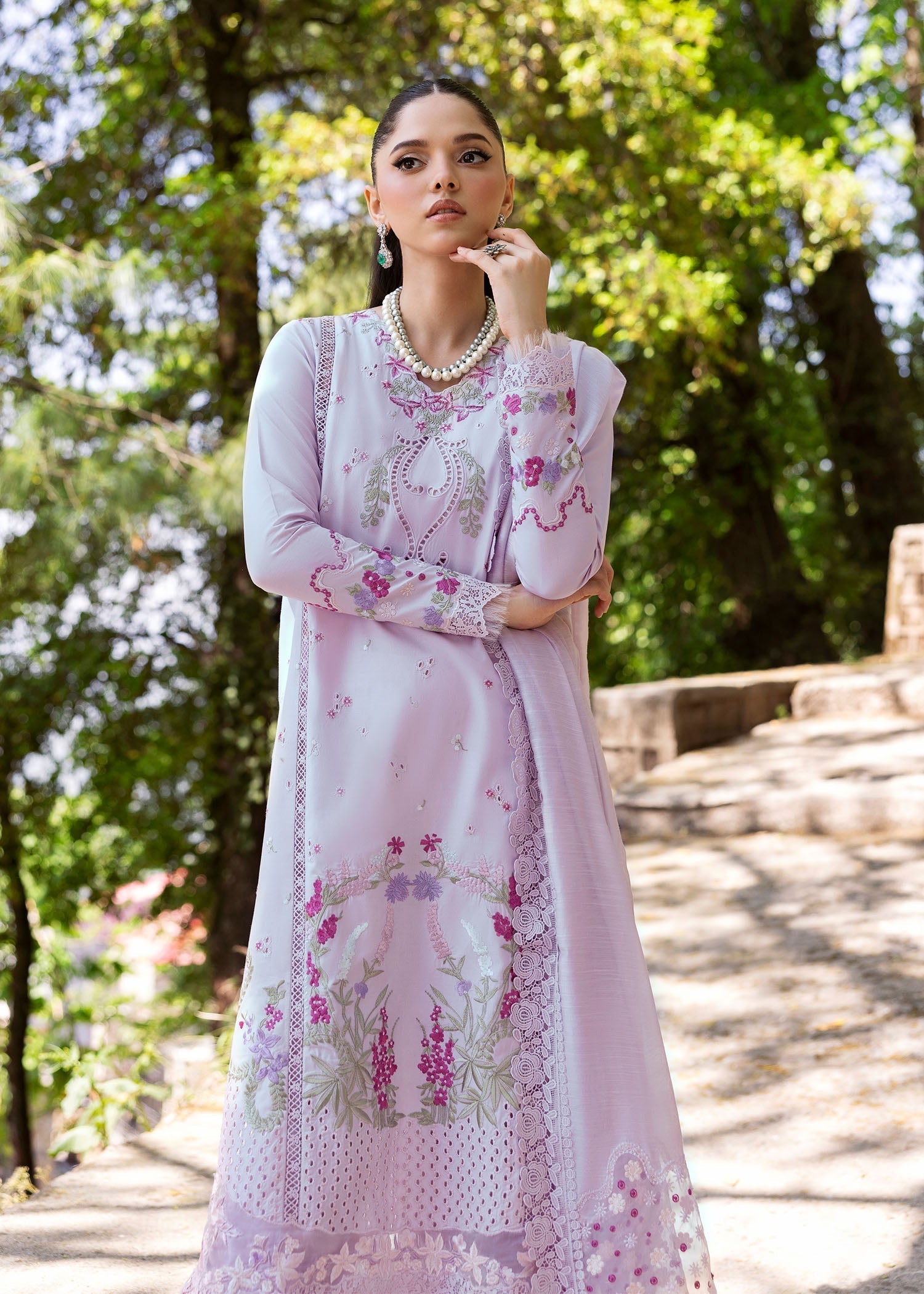 Saira Shakira | Bloom Lawn 25 | FAYE 7-A by Saira Shakira - Designer Dress - Type: Ladies Clothes - Available at Libayah - 100% Original
