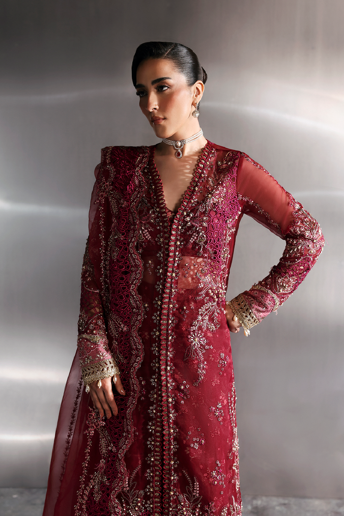 Zarposh | Seraphine Wedding Formals | GARNET by Zarposh - Designer Dress  - Type : Ladies Clothes - Available at Libayah - 100% Original 