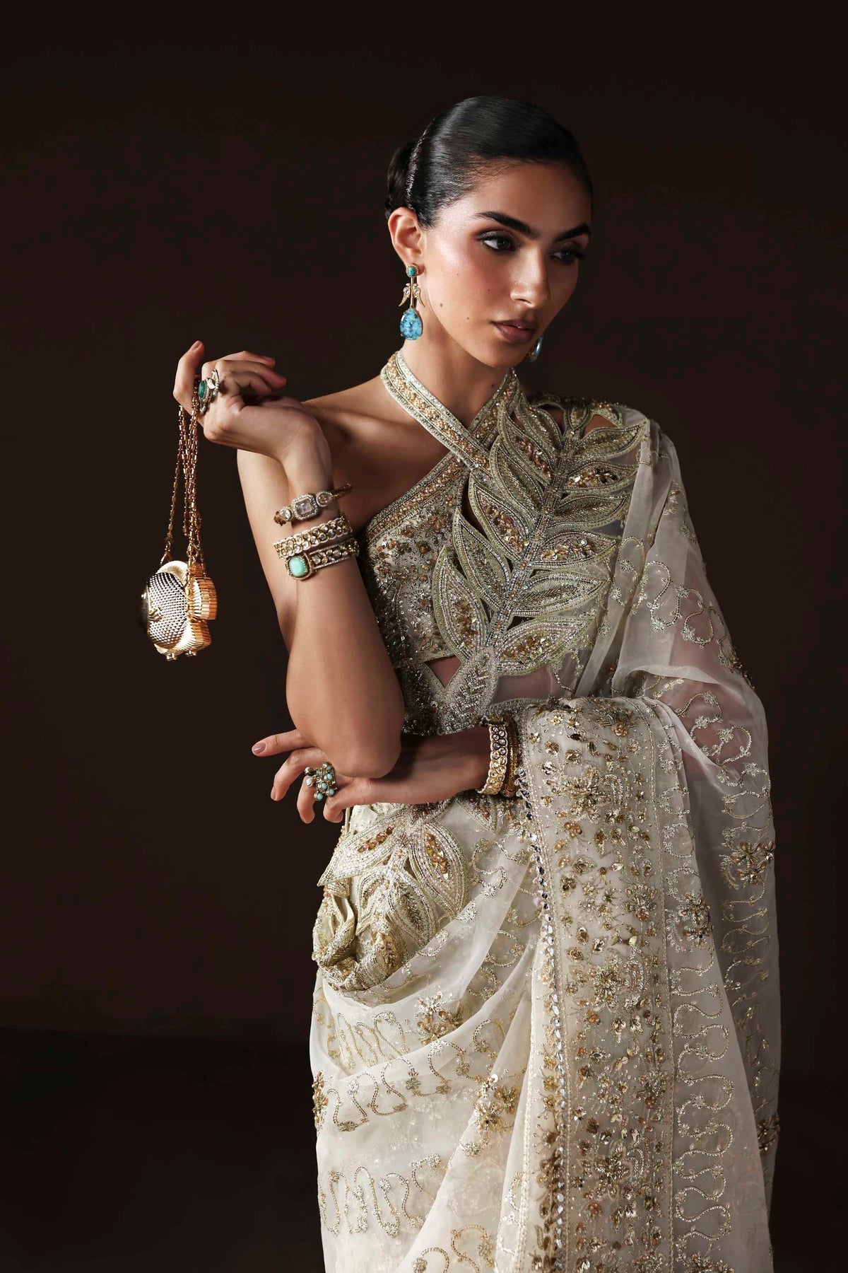Akbar Aslam | Luxury Formals | Luna - Designer Dress - Type : Ladies Clothes - Available at Libayah - 100% Original