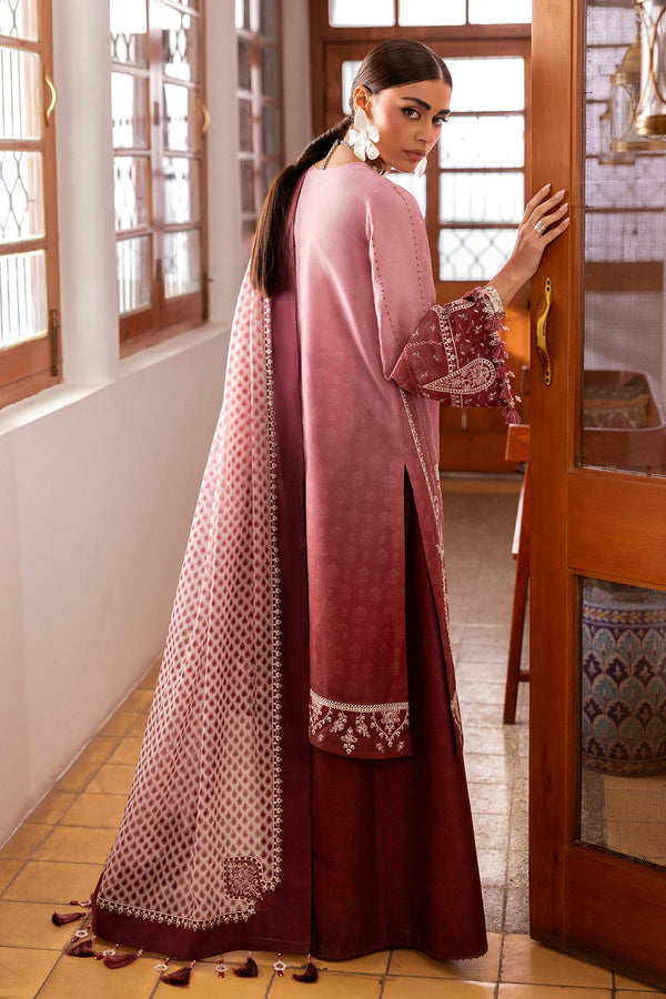 Jazmin | Shahkaar Luxury Eid Lawn SS26 | SL26-D08 - Designer Dress - Type : Ladies Clothes - Available at Libayah - 100% Original