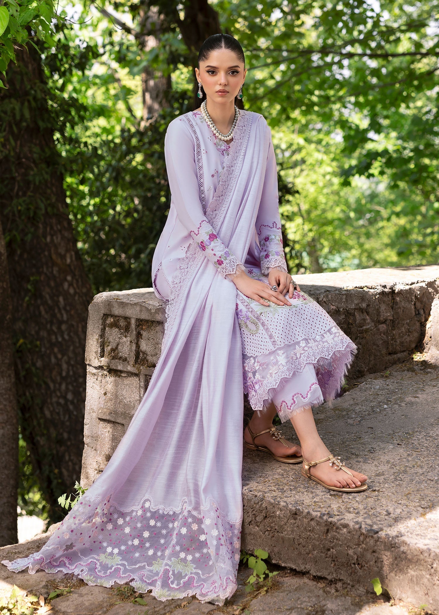 Saira Shakira | Bloom Lawn 25 | FAYE 7-A by Saira Shakira - Designer Dress - Type: Ladies Clothes - Available at Libayah - 100% Original
