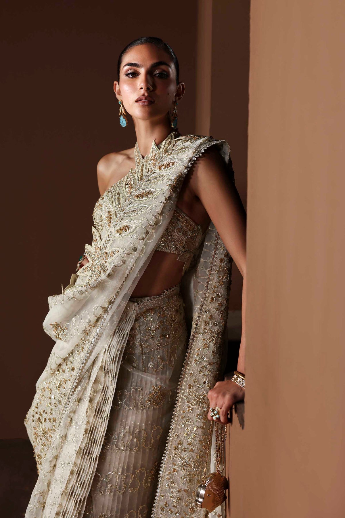 Akbar Aslam | Luxury Formals | Luna - Designer Dress - Type : Ladies Clothes - Available at Libayah - 100% Original