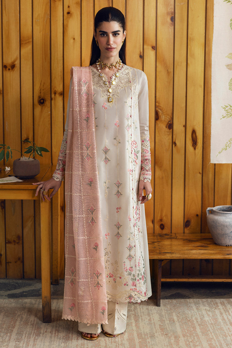 Qalamkar | Qlinekari Lawn | DC-07 Tyrah by Qalamkar - Designer Dress - Type: Ladies Clothes - Available at Libayah - 100% Original