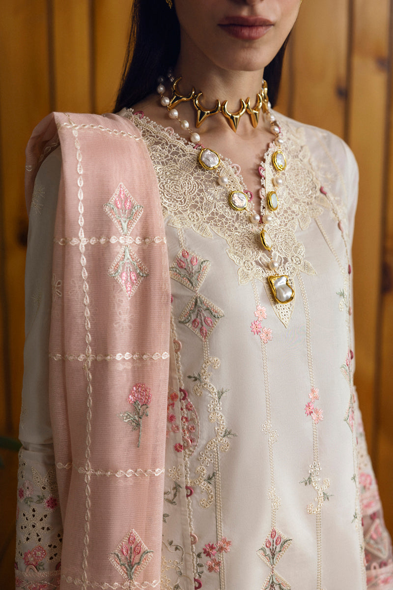 Qalamkar | Qlinekari Lawn | DC-07 Tyrah by Qalamkar - Designer Dress - Type: Ladies Clothes - Available at Libayah - 100% Original