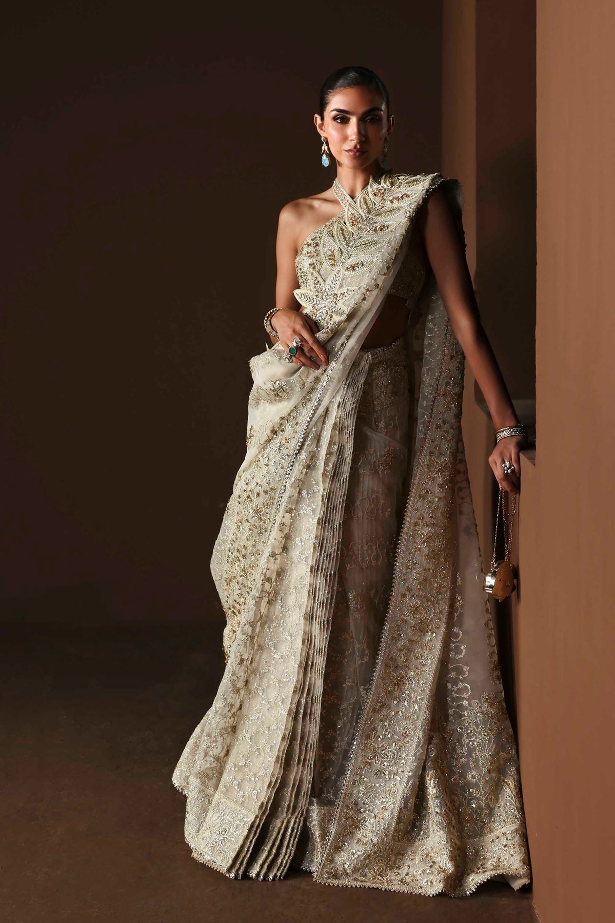 Akbar Aslam | Luxury Formals | Luna - Designer Dress - Type : Ladies Clothes - Available at Libayah - 100% Original