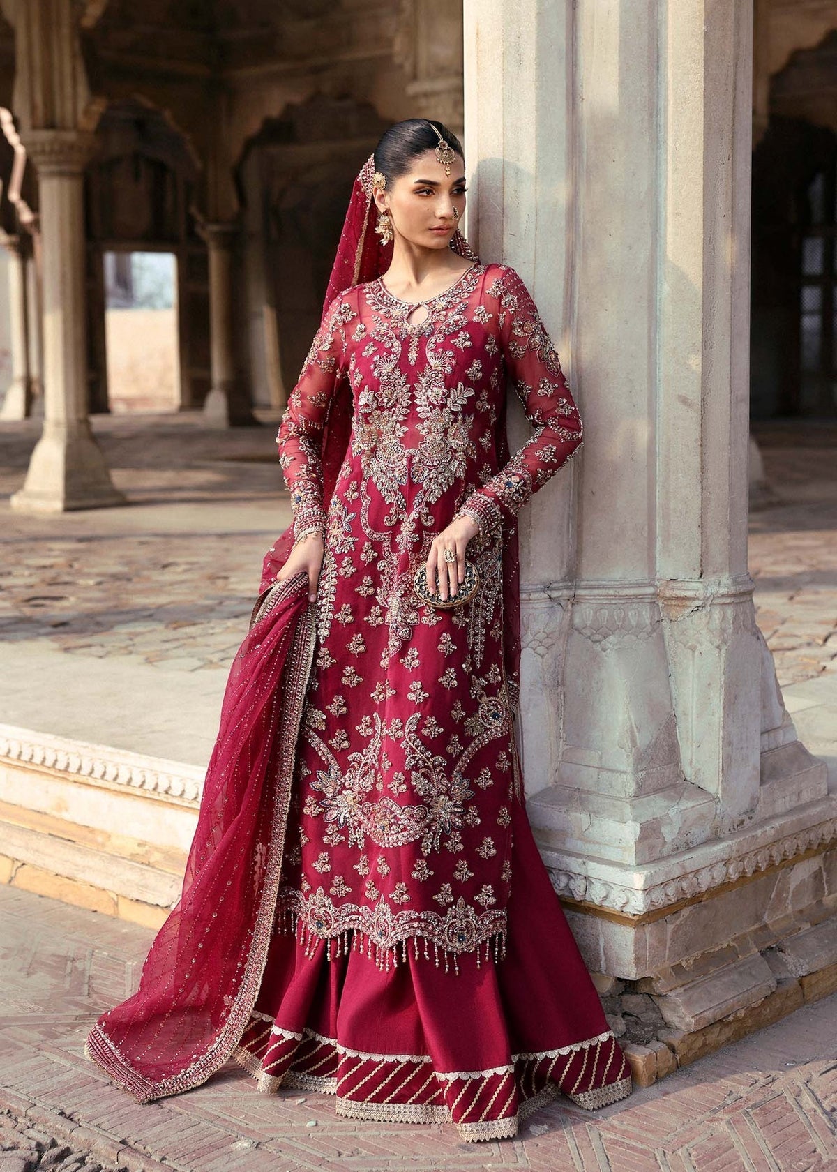 Akbar Aslam | Rajkumari Bridals | Gulrukh by Akbar Aslam - Designer Dress - Type: Ladies Clothes - Available at Libayah - 100% Original