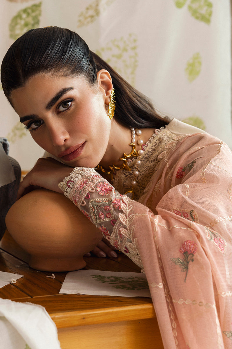 Qalamkar | Qlinekari Lawn | DC-07 Tyrah by Qalamkar - Designer Dress - Type: Ladies Clothes - Available at Libayah - 100% Original