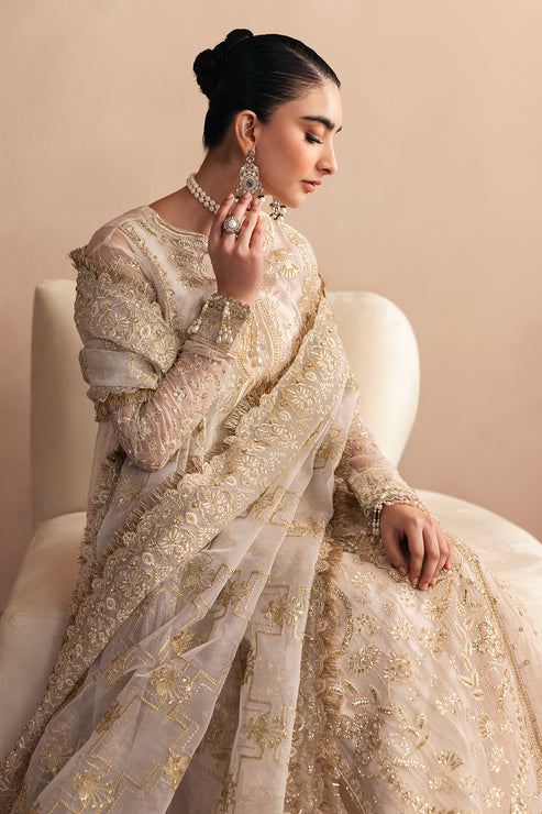 Emaan Adeel | Clay Couture | OPALINE by Emaan Adeel - Designer Dress - Type: Ladies Clothes - Available at Libayah - 100% Original