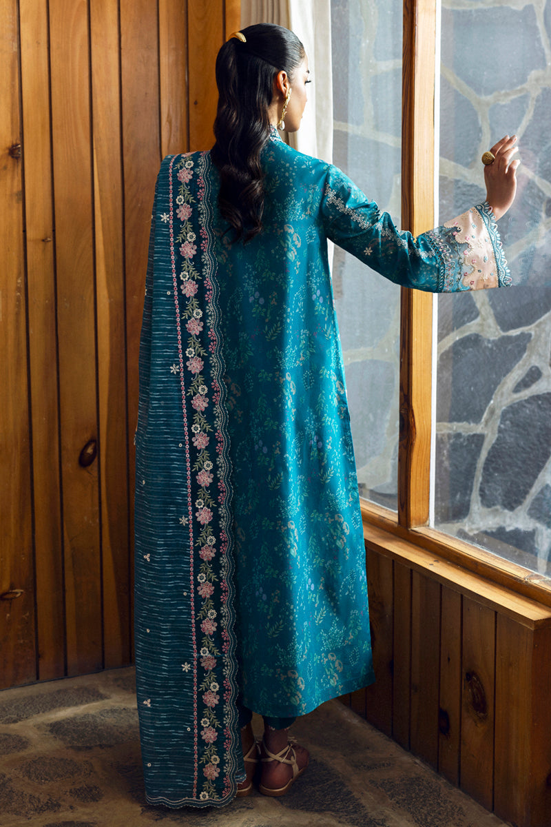 Qalamkar | Qlinekari Lawn | DC-10 Fina by Qalamkar - Designer Dress - Type: Ladies Clothes - Available at Libayah - 100% Original