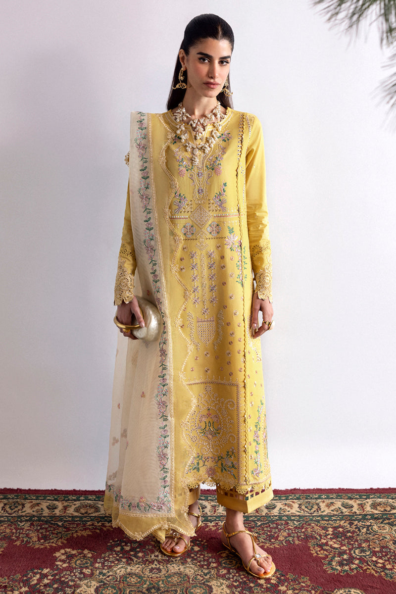 Qalamkar | Qlinekari Lawn | DC-09 Enya by Qalamkar - Designer Dress - Type: Ladies Clothes - Available at Libayah - 100% Original