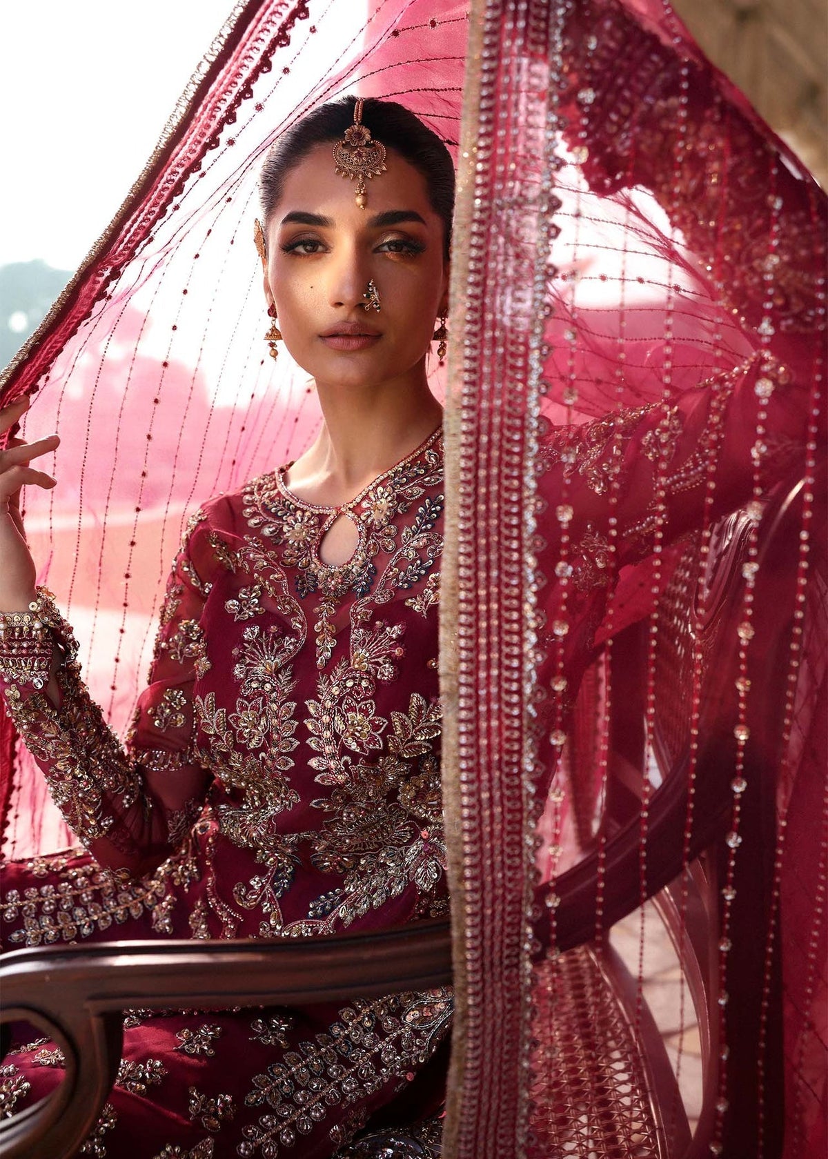 Akbar Aslam | Rajkumari Bridals | Gulrukh by Akbar Aslam - Designer Dress - Type: Ladies Clothes - Available at Libayah - 100% Original