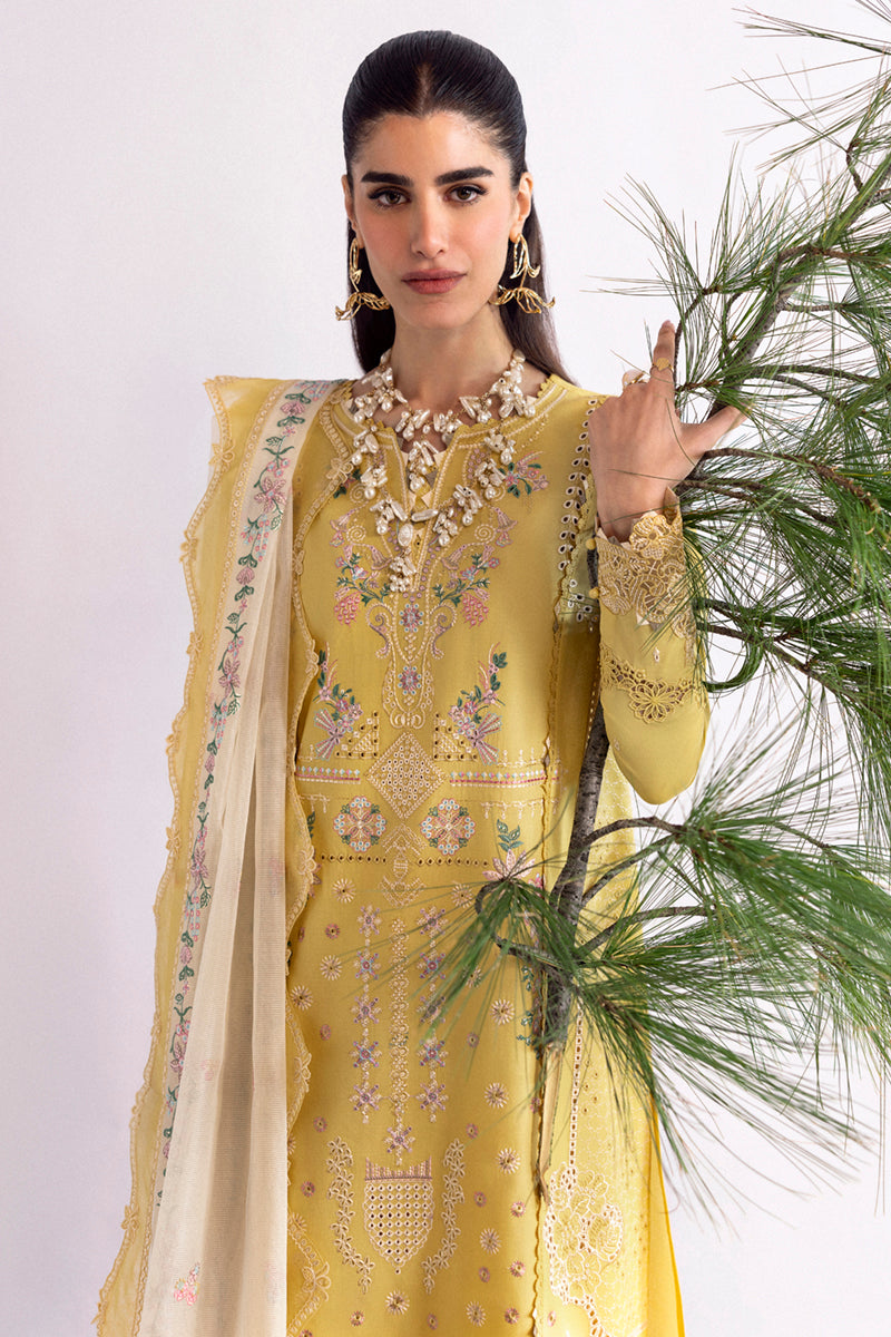 Qalamkar | Qlinekari Lawn | DC-09 Enya by Qalamkar - Designer Dress - Type: Ladies Clothes - Available at Libayah - 100% Original
