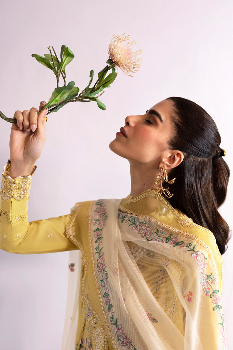 Qalamkar | Qlinekari Lawn | DC-09 Enya by Qalamkar - Designer Dress - Type: Ladies Clothes - Available at Libayah - 100% Original
