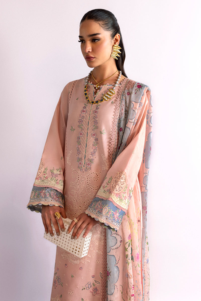Qalamkar | Qlinekari Lawn | DC-11 Hedi by Qalamkar - Designer Dress - Type: Ladies Clothes - Available at Libayah - 100% Original