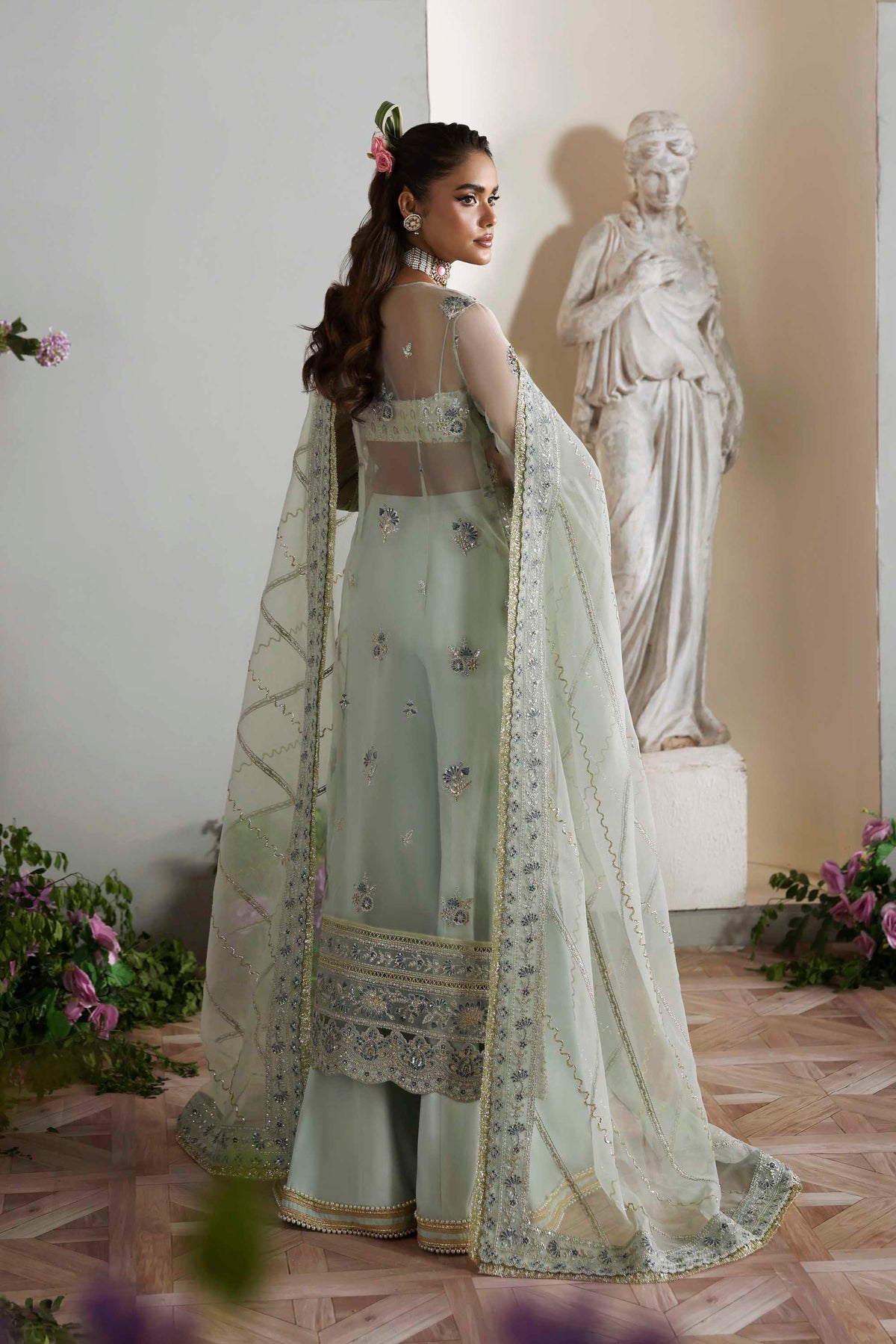 Akbar Aslam | Deewani Wedding Formals | Aetheria by Akbar Aslam - Designer Dress  - Type : Ladies Clothes - Available at Libayah - 100% Original 