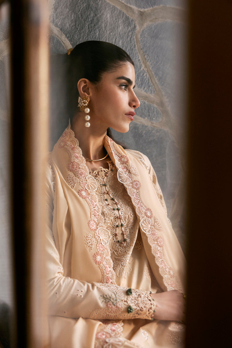 Qalamkar | Qlinekari Lawn | DC-12 Disa by Qalamkar - Designer Dress - Type: Ladies Clothes - Available at Libayah - 100% Original