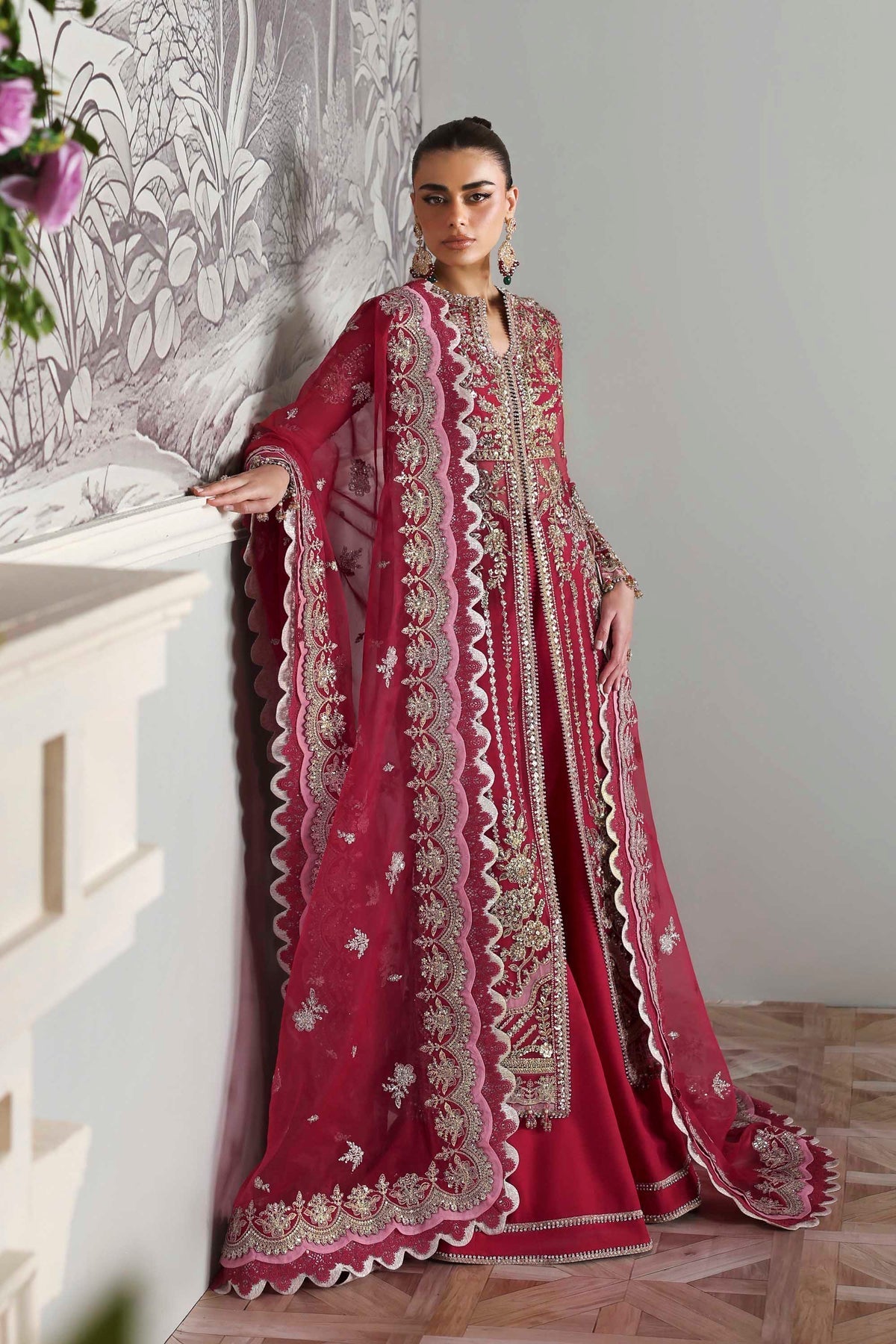 Akbar Aslam | Deewani Wedding Formals | Yeloria by Akbar Aslam - Designer Dress  - Type : Ladies Clothes - Available at Libayah - 100% Original 