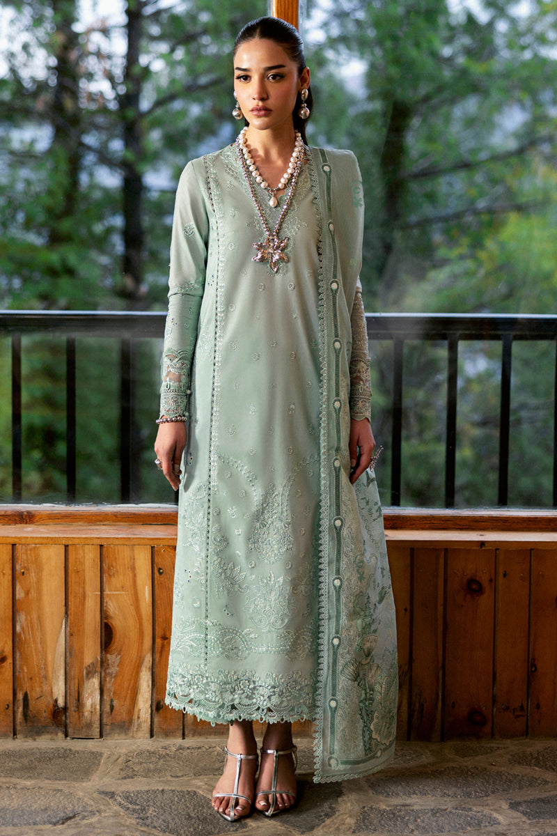 Qalamkar | Qlinekari Lawn | DC-15 Elira by Qalamkar - Designer Dress - Type: Ladies Clothes - Available at Libayah - 100% Original