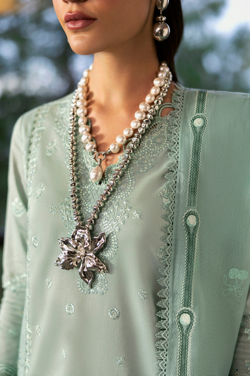 Qalamkar | Qlinekari Lawn | DC-15 Elira by Qalamkar - Designer Dress - Type: Ladies Clothes - Available at Libayah - 100% Original